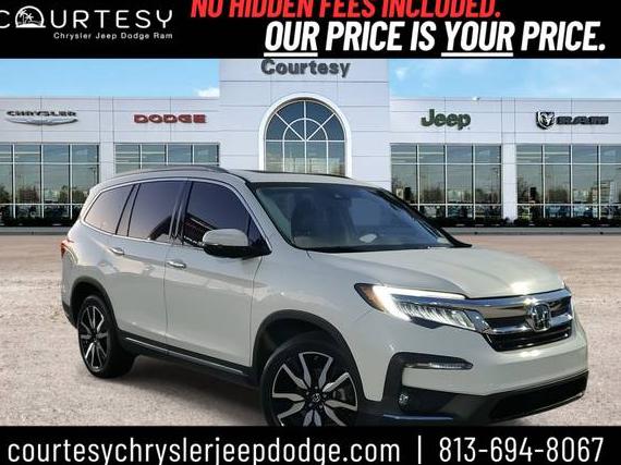 HONDA PILOT 2021 5FNYF5H67MB033866 image