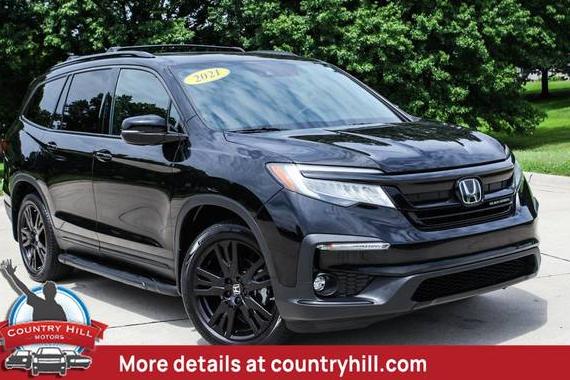 HONDA PILOT 2021 5FNYF6H75MB027580 image