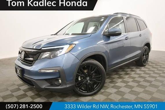 HONDA PILOT 2021 5FNYF6H22MB026942 image