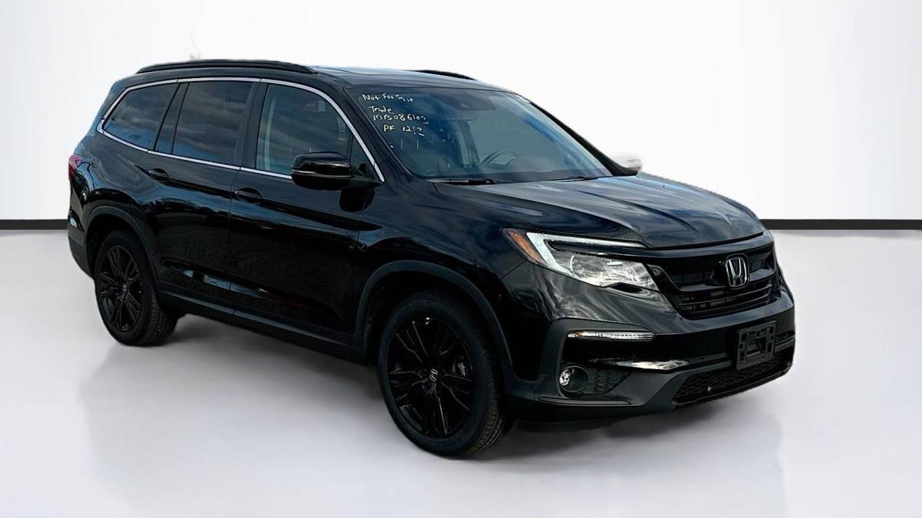 HONDA PILOT 2021 5FNYF6H27MB086103 image