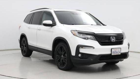 HONDA PILOT 2021 5FNYF6H22MB063828 image