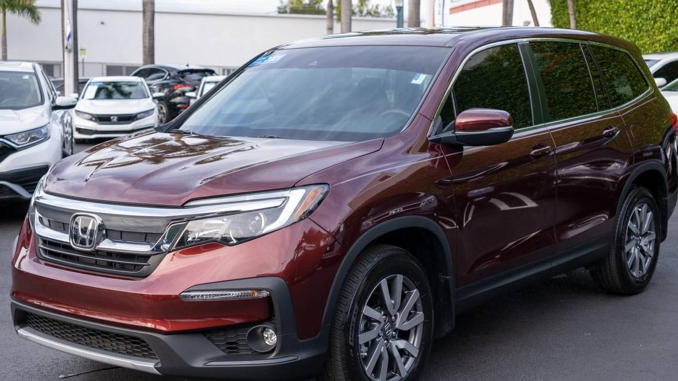 HONDA PILOT 2021 5FNYF5H39MB008599 image