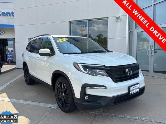 HONDA PILOT 2021 5FNYF6H21MB074500 image