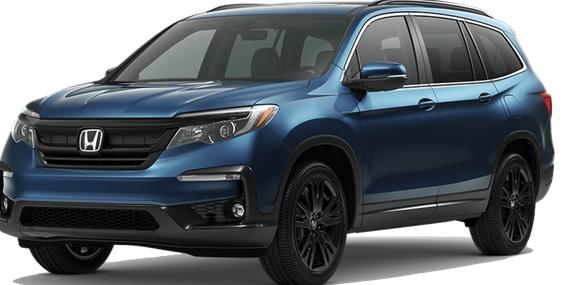 HONDA PILOT 2021 5FNYF6H27MB007240 image