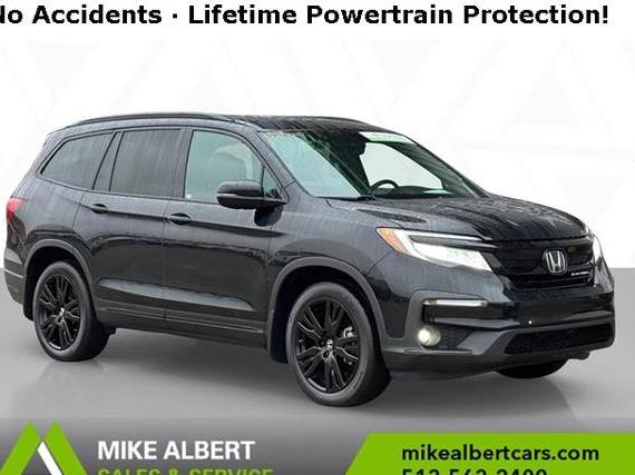 HONDA PILOT 2021 5FNYF6H7XMB003436 image