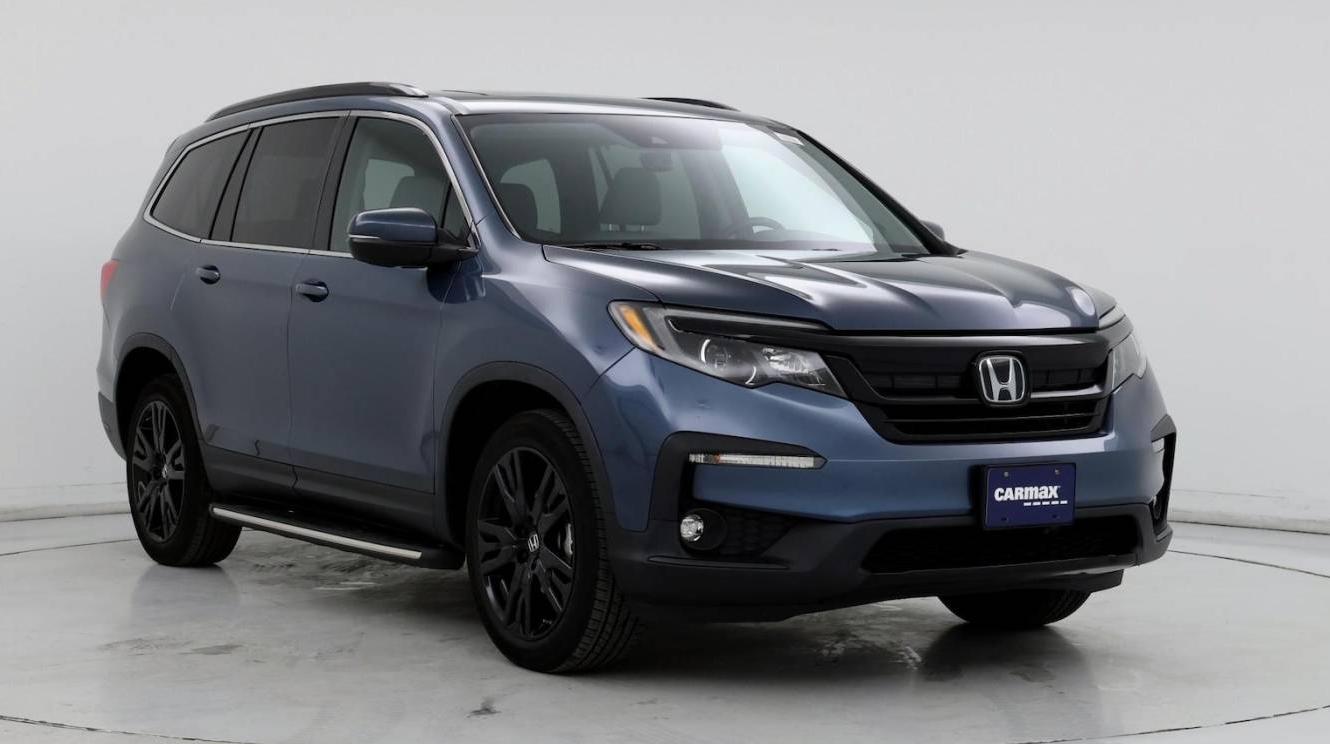 HONDA PILOT 2021 5FNYF6H28MB101806 image