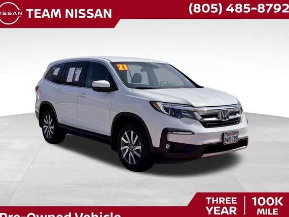 HONDA PILOT 2021 5FNYF6H35MB061824 image