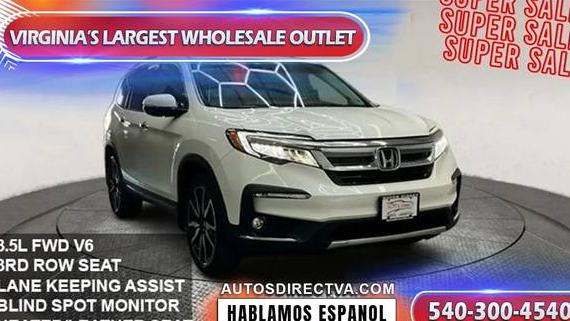 HONDA PILOT 2021 5FNYF5H96MB024103 image