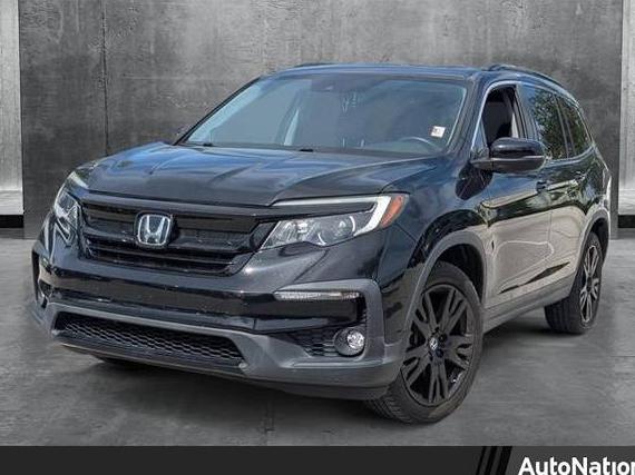 HONDA PILOT 2021 5FNYF5H21MB032628 image
