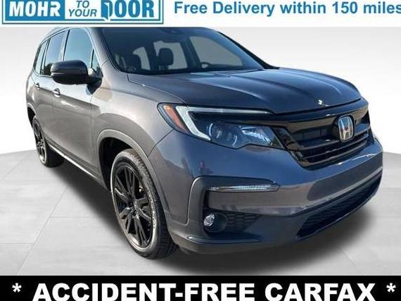 HONDA PILOT 2021 5FNYF6H28MB041042 image