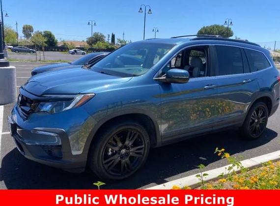 HONDA PILOT 2021 5FNYF5H2XMB012913 image