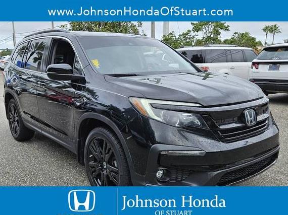 HONDA PILOT 2021 5FNYF5H24MB004127 image