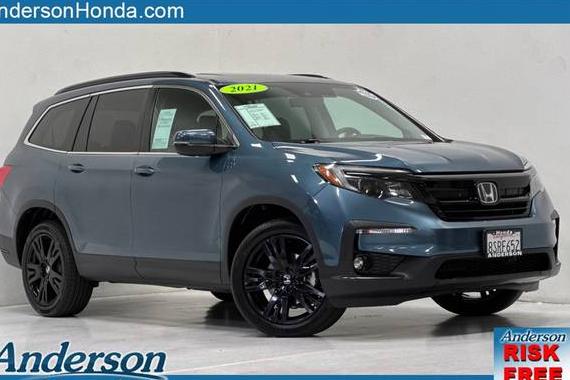 HONDA PILOT 2021 5FNYF6H29MB010785 image HONDA PILOT 2021 5FNYF6H29MB010785 image