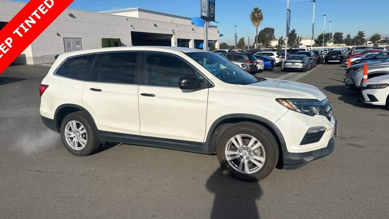 HONDA PILOT 2017 5FNYF5H17HB029584 image