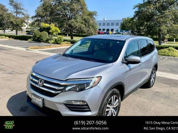 HONDA PILOT 2017 5FNYF5H55HB043163 image