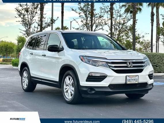 HONDA PILOT 2017 5FNYF5H10HB037574 image