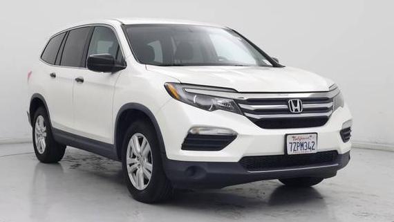 HONDA PILOT 2017 5FNYF6H11HB053627 image