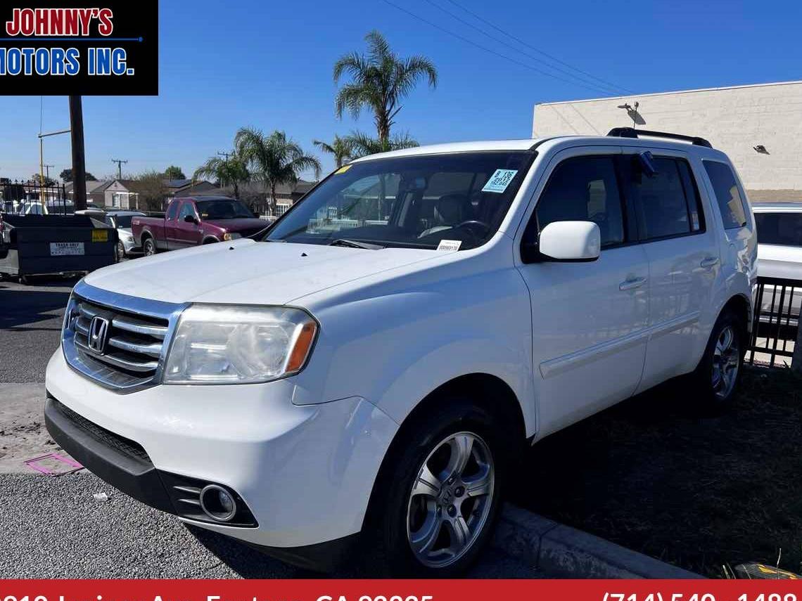 HONDA PILOT 2012 5FNYF3H77CB042322 image