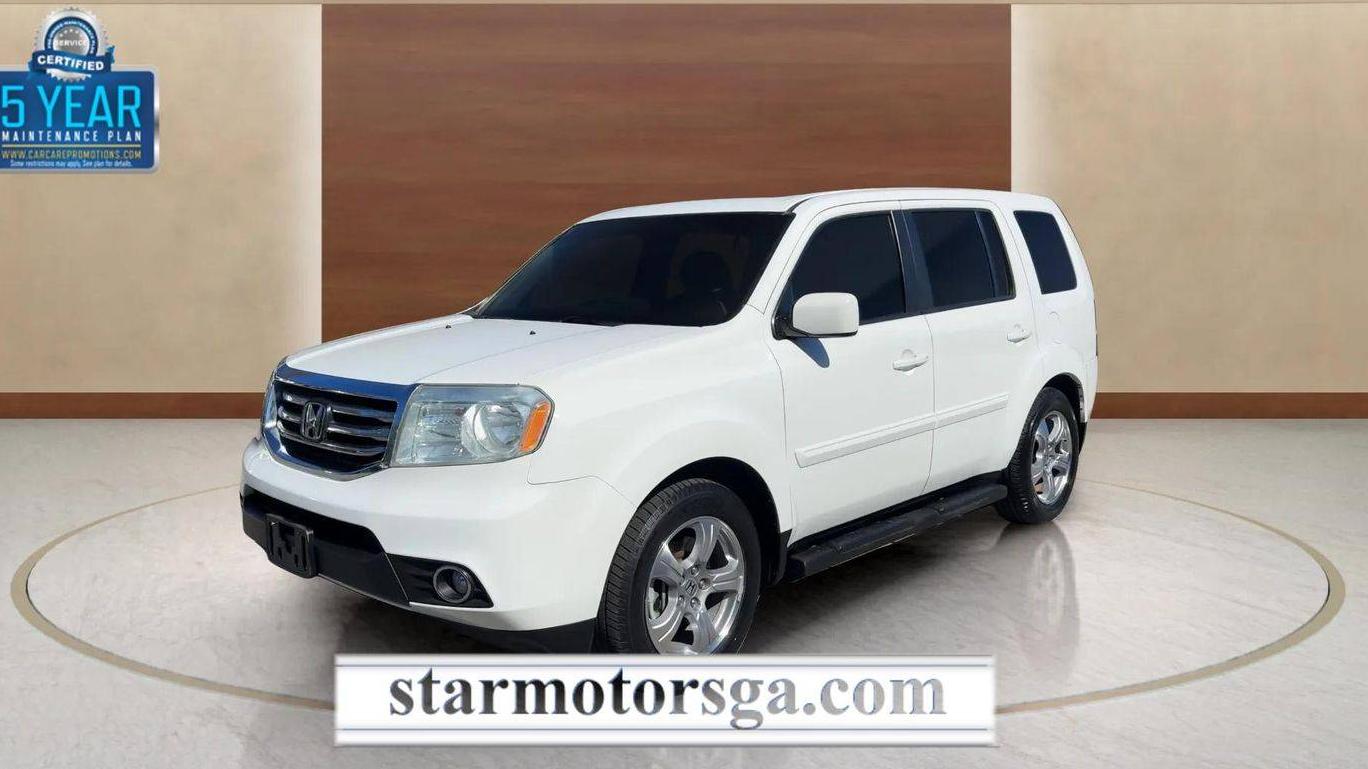 HONDA PILOT 2012 5FNYF3H74CB028197 image