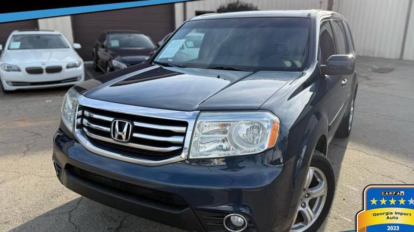 HONDA PILOT 2012 5FNYF3H62CB039920 image