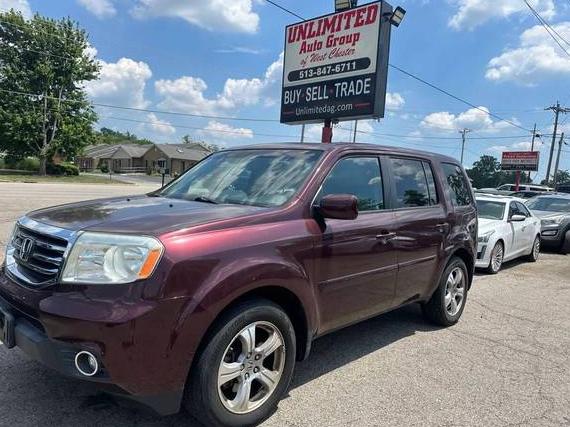 HONDA PILOT 2012 5FNYF4H73CB016693 image