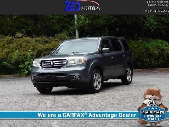 HONDA PILOT 2012 5FNYF4H50CB009943 image