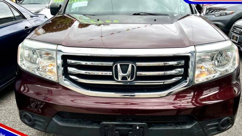 HONDA PILOT 2012 5FNYF4H25CB057783 image