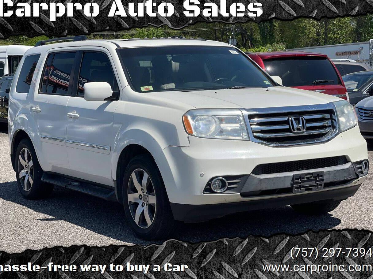 HONDA PILOT 2012 5FNYF4H98CB033569 image