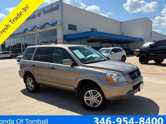 HONDA PILOT 2004 2HKYF18404H506435 image