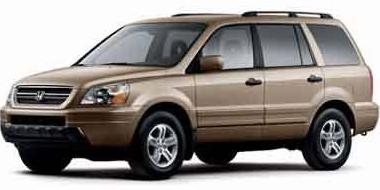 HONDA PILOT 2004 5FNYF18564B007369 image