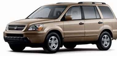 HONDA PILOT 2004 2HKYF18584H569100 image