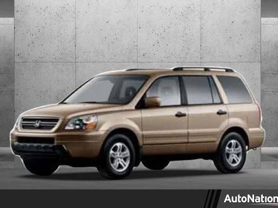 HONDA PILOT 2004 2HKYF18484H579679 image