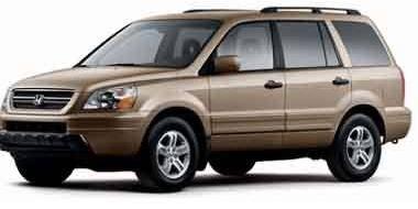 HONDA PILOT 2004 5FNYF18574B006313 image
