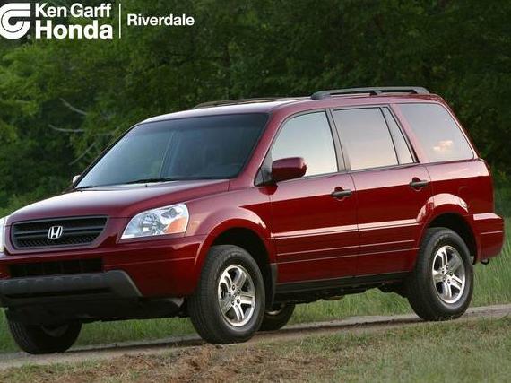 HONDA PILOT 2004 2HKYF186X4H616507 image