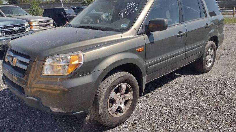 HONDA PILOT 2006 2HKYF18456H509169 image