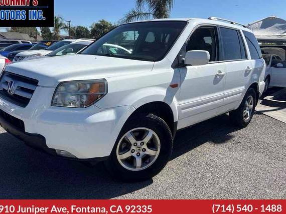 HONDA PILOT 2006 5FNYF287X6B039056 image