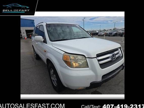 HONDA PILOT 2006 5FNYF285X6B019324 image