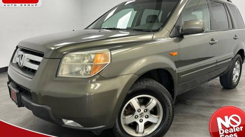 HONDA PILOT 2006 5FNYF186X6B027197 image