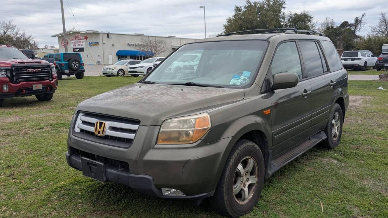 HONDA PILOT 2006 2HKYF18746H534624 image