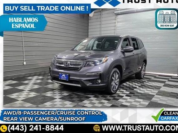 HONDA PILOT 2020 5FNYF6H54LB023243 image