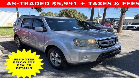 HONDA PILOT 2011 5FNYF3H4XBB021517 image