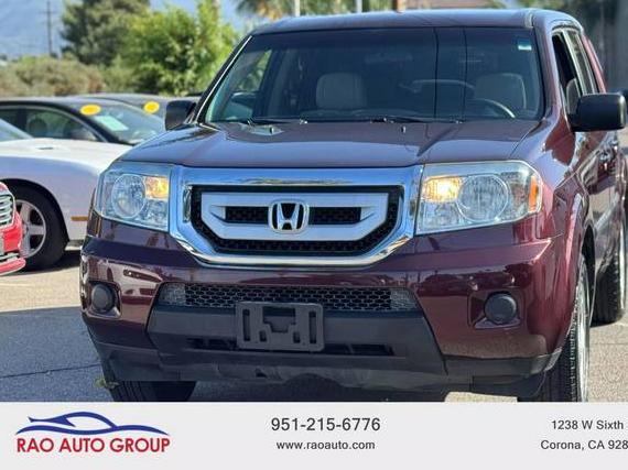 HONDA PILOT 2011 5FNYF3H21BB028824 image
