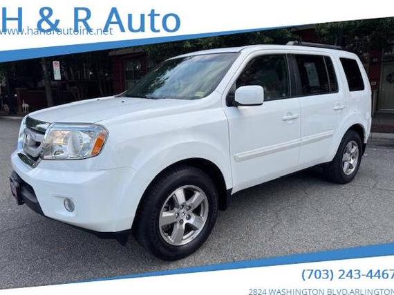HONDA PILOT 2011 5FNYF4H58BB104782 image