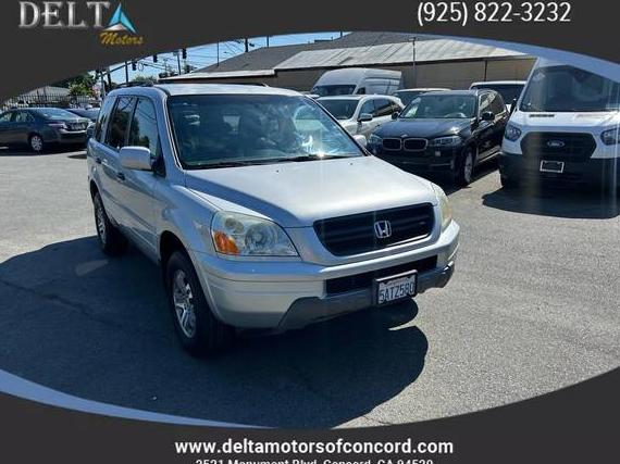 HONDA PILOT 2003 2HKYF18543H548419 image