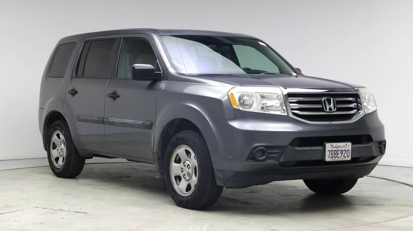 HONDA PILOT 2013 5FNYF3H24DB036404 image