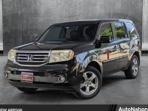 HONDA PILOT 2013 5FNYF3H42DB025421 image