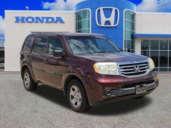 HONDA PILOT 2013 5FNYF3H27DB005440 image