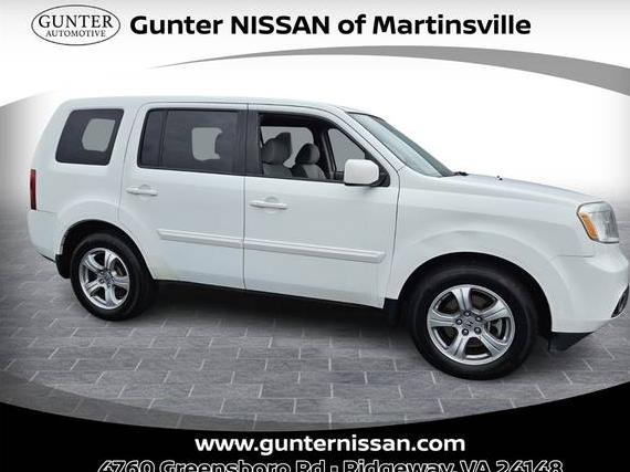 HONDA PILOT 2013 5FNYF4H48DB077142 image