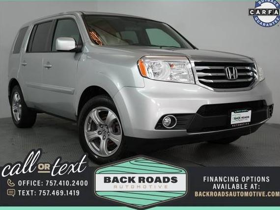 HONDA PILOT 2013 5FNYF4H41DB083624 image