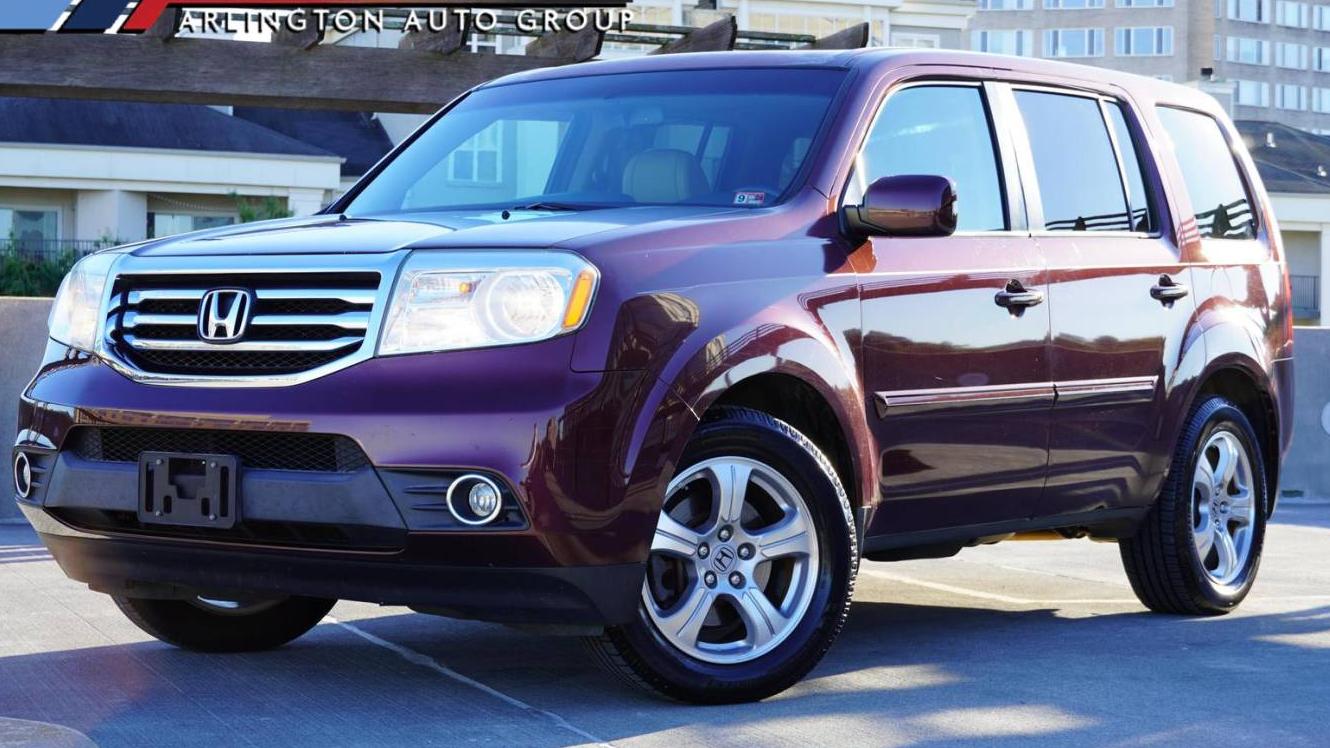 HONDA PILOT 2013 5FNYF4H61DB083821 image